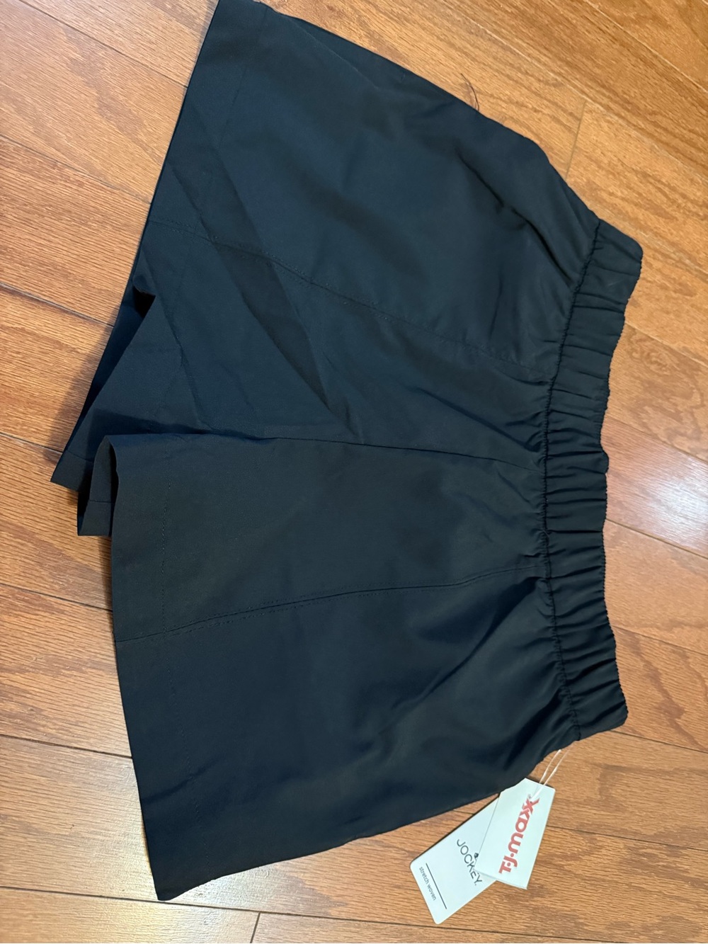 Jockey Black Women's Pull-On Skort
